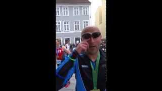 Haderslev triathlon 2015 udtalelser ved målstregen nr 7 [upl. by Yhcir]