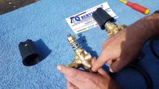 QWASHERS YOUTUBE HOW TO SETUP REPAIR FAULT FIND PA 60225000 VB9 UNLOADER VALVE PRESSURE WASHER [upl. by Mccallum672]