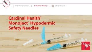 Cardinal Health™ Monoject™ Hypodermic Safety Needles [upl. by Ylus600]