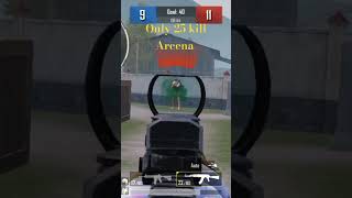 Areena gameplay PUBG mobile shorts video only 25 kill viral video 🤟 [upl. by Mallina499]