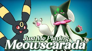 Just Me Playing Meowscarada Pokemon Unite [upl. by Lizette]