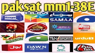 paksat 38e dish setting  paksat mm1 new update today [upl. by Jany]