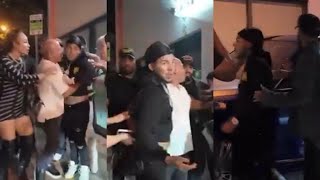 La loca pelea de Tekashi 6ix9ine afuera de un club de Miami [upl. by Takakura207]