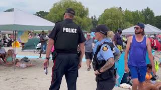 Cobourg Beach Parking July 31 2022 [upl. by Candis]