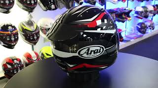 Arai Quantic Ray Motorcycle Helmet Black [upl. by Orr]