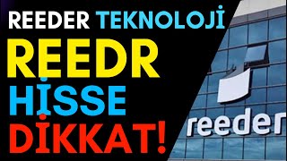 REEDER HISSE YORUM  REEDER HİSSE TEKNİK ANALİZ  REEDER HİSSE  reeder hisse borsa [upl. by Ingunna]