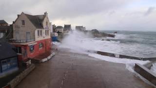 Tempete du 27 022017 Ile de Sein [upl. by Catlaina]