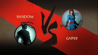 NEW  Shadow vs Gypsy • Fight 2  1 vs 1  Bloody Battles 104 [upl. by Nevak]