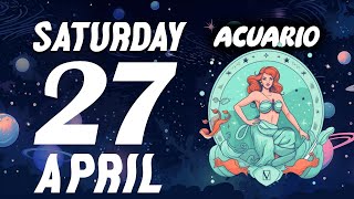 A LOT OF MONEY IS COMING YOUR WAY🍀🤑 AQUARIUS ♒❤ HOROSCOPE FOR TODAY APRIL 27 2024 [upl. by Ytirahs]