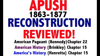 APUSH American Pageant Chapter 22 Review [upl. by Merce]