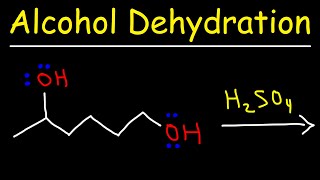 Alcohol Dehydration Reaction Mechanism With H2SO4 [upl. by Gusta]