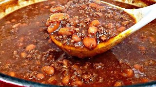 Homemade CHILI Recipe  Simply Mama Cooks [upl. by Ahsotal]