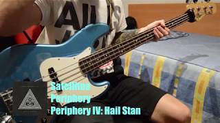 Periphery  Satellites Bass Cover [upl. by Enwad]