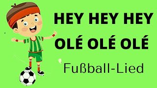 HEY OLÉ  Fußball Lied mit Rap emp orff fußball deutsch gebärdensprache [upl. by Sirronal]