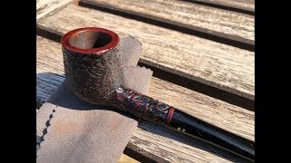 Ep42  How to create a contrast stain on a rusticated pipe [upl. by Attennaej]