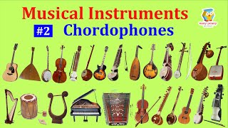 Chordophones 26 Musical Instruments Names Pictures amp Sounds  Ethnographic Classification viral [upl. by Brittni896]