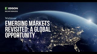 Emerging markets revisited A global opportunity [upl. by Yoccm]