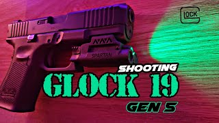 Glock 19 Gen 5  Shooting with a Green Laser  LaserMax shooting guns glock shots [upl. by Alexandr]