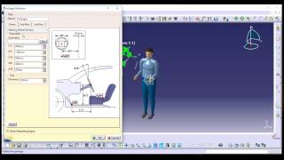 01Basic Ergonomics design for FSAE Supra vehicle design [upl. by Ailahtan]