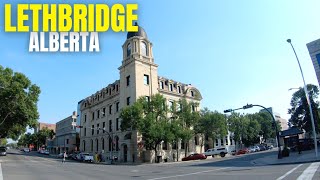 Downtown LETHBRIDGE Alberta Canada I Lethbridge [upl. by Janeta]