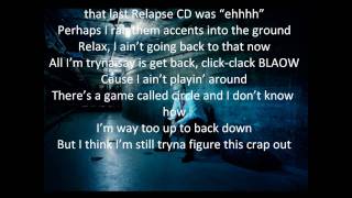 Eminem Not Afraid With Lyrics New SingleRecovery [upl. by Ayar]