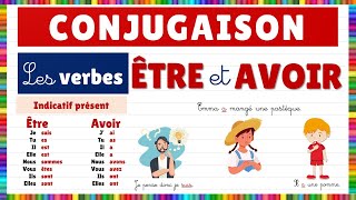 Conjugaison  les verbes être et avoir [upl. by Eniamzaj]