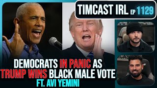 Democrats PANIC Deploy Obama TO STOP Black Men VOTING TRUMP 2024 wAvi Yemini  Timcast IRL [upl. by Letnahs]