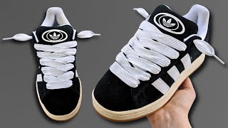 HOW TO LACE ADIDAS CAMPUS 00s BEST WAY [upl. by Geis129]