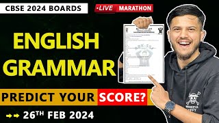 Most Expected Questions 🔥  English Grammar Class 10  Class 10 English Grammar  CBSE 2024 [upl. by Llerrom]