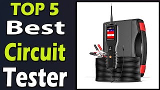 TOP 5 Best Circuit Tester Review 2024 [upl. by Aninnaig]