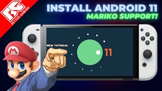 Android 11 on Switch Install Guide Tutorial How To 2023 [upl. by Ettegroeg448]