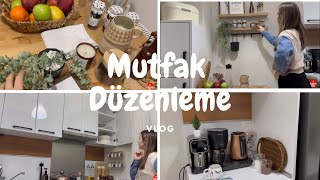 MUTFAK DOLAPLARIMI DÜZENLİYORUM 🌼 VLOG [upl. by Cleland]