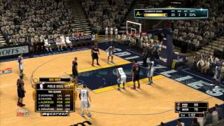 NBA 2K13  Full Game  myCareer HOF  NBA Playoffs 1st Round Game 3 [upl. by Aniteb435]