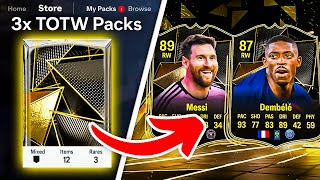 I PACKED 3x TOTW CARDS IN FC 25 😨 FC 25 Ultimate Team [upl. by Connett]