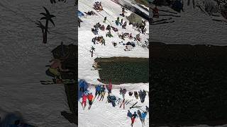 Water Slide Challenge Grimentz 01 Val dAnniviers skiing ski switzerland suisse schweiz snow [upl. by Bahr43]