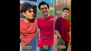 Bhavya Gandhi vs Raj Anadkat vs Nitish Bhaluni Old Tappu vs New Tappu tmkoc viral tappu shorts [upl. by Lounge805]