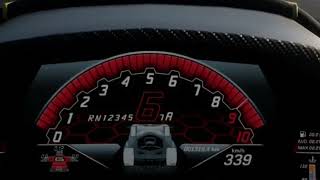 Lamborghini Centenario TOP SPEED RUN [upl. by Harihat230]