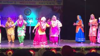 Winner Gidha kCE Amritsar  best gidha  Zonal  interZonal Youth Fest  Bhangra lovers official [upl. by Haiasi]