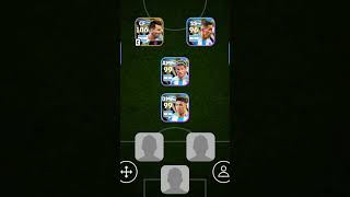 Argentina squad  4114 Formation  efootball 2024 mobile [upl. by Leahcimaj200]