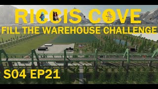 FS22 Riccis Cove S04 EP21 Trucking and earning cash [upl. by Cyler]