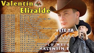 Valentin Elizalde  Puros Corridos 20 Mejores Exitos [upl. by Aelyk]