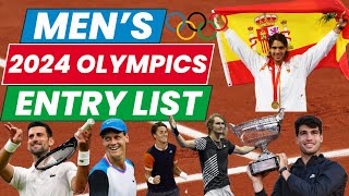 2024 Olympics  Men Entry List [upl. by Aneret]