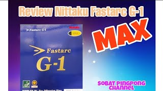 Review Nittaku Fastarc G1 Maximum 475 [upl. by Blum523]