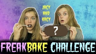 FREAKBAKE CHALLENGE  Jacy and Kacy [upl. by Kcuhc]