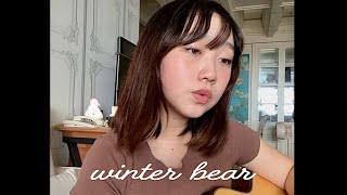 V뷔  winter bear cover [upl. by Ahsemed881]