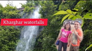 Kharghar Waterfalls Pandavkada Falls navimumbai kharghar hills nature trekking waterfall [upl. by Bowie251]