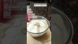 Homemade breadbreakfast recipeeasy recipeshort drillshort videotrending reels [upl. by Ailuig762]