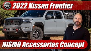 2022 Nissan Frontier NISMO OffRoad Accessories Concept [upl. by Ati]