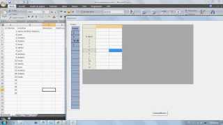 GRID EN FORMULARIO DE EXCEL [upl. by Eirolav]