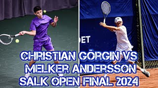 Christian Görgin  Melker Andersson Highlights SALK Open 2024 Final [upl. by Tlevesor]